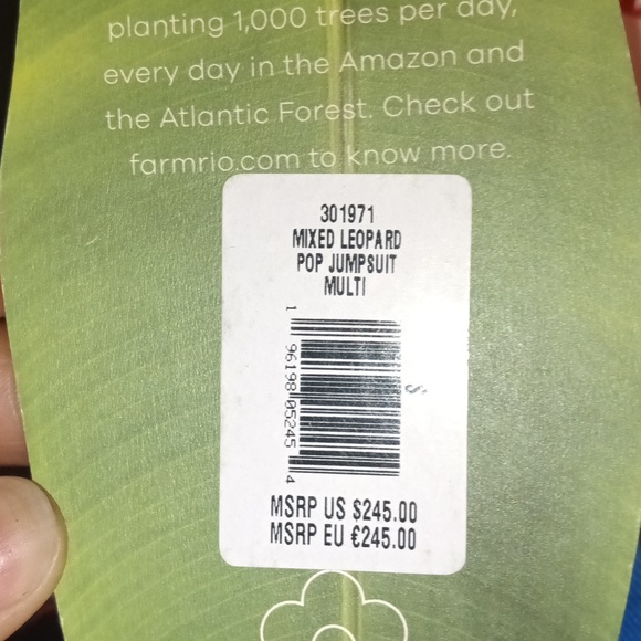 Farm Rio Jumpsuit - Picture 9 of 9